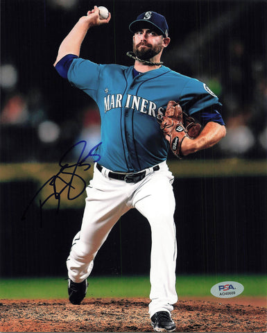 Tony Zych signed 8x10 photo PSA/DNA Autographed Seattle Mariners