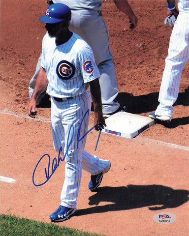 Dave McKay signed 8x10 photo PSA/DNA Chicago Cubs Autographed