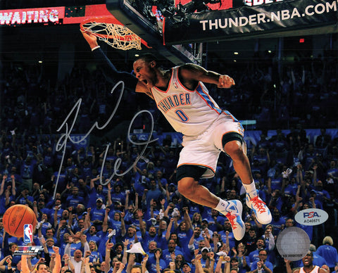 Russell Westbrook signed 8x10 photo PSA/DNA Oklahoma City Thunder Autographed