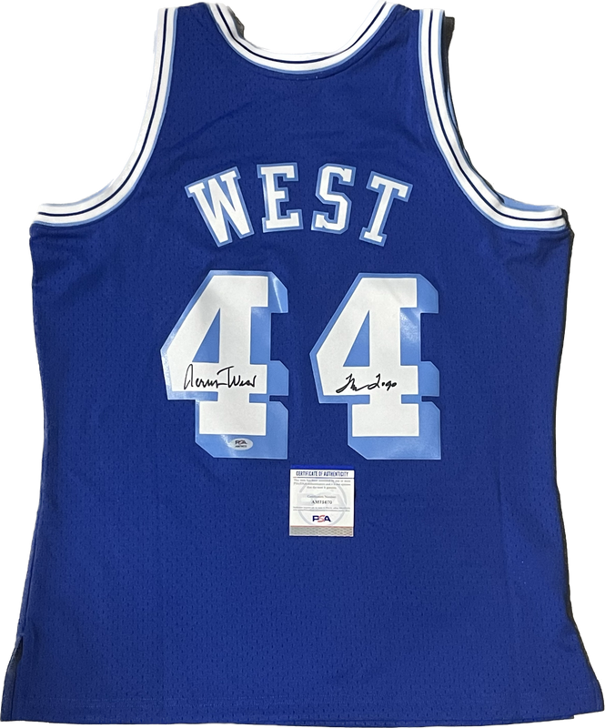 Jerry West signed jersey PSA/DNA Los Angeles Lakers Autographed Jersey