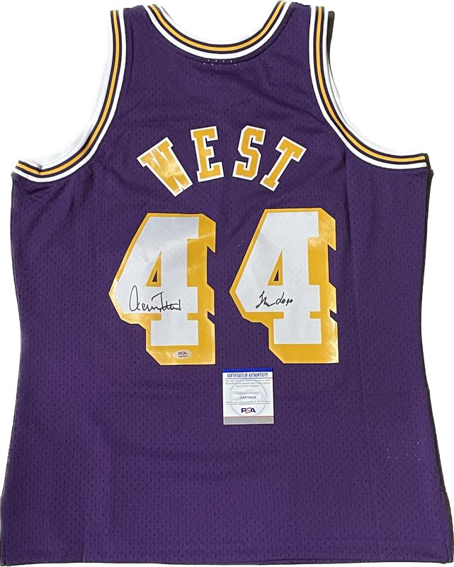 Jerry West signed jersey PSA/DNA Los Angeles Lakers Autographed Jersey