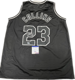 Zach Collins signed jersey PSA/DNA San Antonio Spurs Autographed