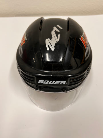 Walker Duehr signed Mini Helmet PSA/DNA Calgary Flames Autographed