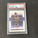 2004-05 Fleer #102 /500 JERRY WEST Signed Card AUTO PSA Slabbed Lakers