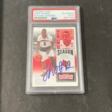 2016 Contenders Draft Picks #89 Terry Rozier Signed Card AUTO PSA/DNA Slabbed Louisville