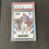 2016-17 Panini Threads #199 Dorian Finney-Smith Signed Card AUTO PSA Slabbed Mavericks