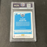 2020-21 Donruss Rated Rookie #212 Caleb Martin Signed AUTO PSA Slabbed RC Hornets