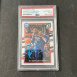 2017-18 Donruss Basketball #111 Robert Covington Signed Card AUTO PSA Slabbed 76ers