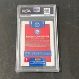 2017-18 Donruss Basketball #111 Robert Covington Signed Card AUTO PSA Slabbed 76ers