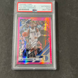 2019-20 Panini Donruss Optic #26 Tim Hardaway Jr. Signed Card AUTO PSA Slabbed Mavericks