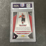 2017 Panini Prizm #51 BAM ADEBAYO Signed Card AUTO 10 PSA Slabbed RC Heat