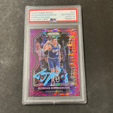 2020-21 Panini Prizm #27 Bojan Bogdanovic Signed Card AUTO 10 PSA Slabbed Kings