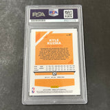 2019-20 Donruss Optic Basketball #80 Kyle Kuzma Signed Card AUTO PSA Slabbed Lakers