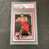 2022-23 Panini Hoops #233 Jabari Smith Jr Signed Card AUTO PSA RC Slabbed Houston