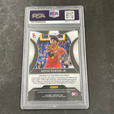 2019 Panini Prizm #94 Kevin Porter Jr. Signed Card PSA Slabbed USC