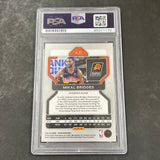 2021-22 Panini Prizm #27 Mikal Bridges Signed Card AUTO PSA Slabbed Suns