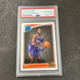 2018-19 Panini Donruss Optic Rated Rookie #200 Mikal Bridges Signed Card AUTO PSA RC