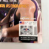 Dirk Nowitzki Signed Beckett Magazine PSA/DNA Dallas Mavericks