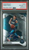 2020 Panini Mosaic #202 LaMelo Ball PSA Gem MT 10 Auto 10 RC Hornets