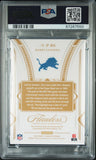 2022 Flawless Patches #PBS 23/25 Barry Sanders Signed Card AUTO 10 NM-MT 8 Slabbed Lions