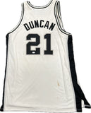 Tim Duncan signed jersey PSA/DNA LOA San Antonio Spurs Autographed