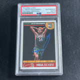 2013-14 Panini Hoops RC #275 Giannis Antetokounmpo Signed Rookie Card AUTO PSA Slabbed Bucks RC