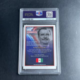 2020 Leaf Decision 2020 Silver Foil #623 4/25 Vicente Fox Signed Card Authentic AUTO 10 PSA Slab