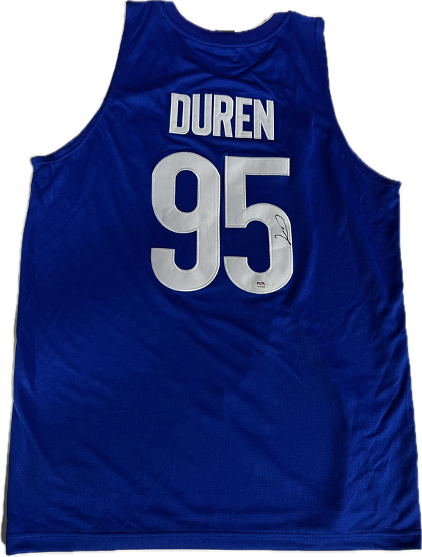Jalen Duren signed jersey PSA/DNA Memphis Autographed Pistons