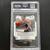 2014-15 Panini Mosaic #96 Kyle Anderson Signed Card AUTO PSA/DNA Slabbed RC Grizzlies