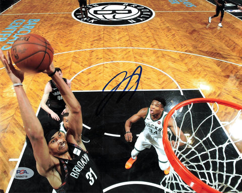 Jarrett Allen signed 8x10 photo PSA/DNA Brooklyn Nets Autographed