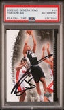 2002-03 Upper Deck Generations #41 Tim Duncan Signed Card AUTO PSA Spurs