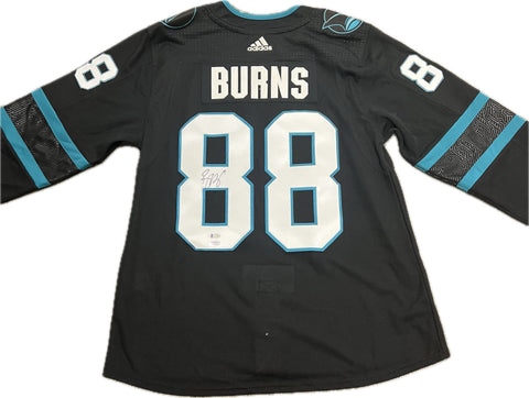 Brent Burns Signed Jersey PSA San Jose Sharks Autographed