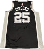 Sidy Cissoko signed jersey PSA/DNA San Antonio Spurs Autographed