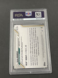 2020 Topps #U-126 Sean Murphy signed Card AUTO PSA/DNA Slabbed Oakland Athletics