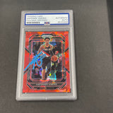 2022-23 Panini Prizm #46 ANFERNEE SIMONS Signed Card AUTO PSA/DNA Slabbed Blazers