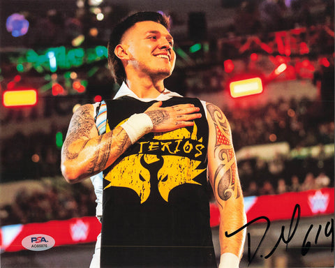 Dominik Mysterio signed 8x10 photo PSA/DNA WWE Autographed Wrestling 619