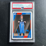 2016-17 NBA HOOPS #271 DOMANTAS SABONIS Signed Card AUTO Authentic MINT 9 PSA Slabbed RC Thunder