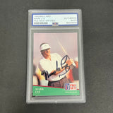 1991 Pro Set #104 Mark Lye Signed Card PSA/DNA Slabbed AUTO