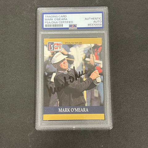 1990 PGA Tour Pro Set #30 Mark O'Meara Signed Card PSA/DNA Autographed Slabbed Golf