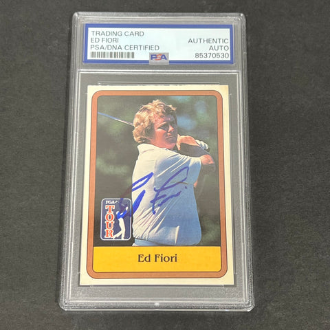 PGA Tour #52 Ed Fiori Signed Card PSA/DNA Slabbed AUTO Golf