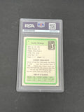 1981 Donruss PGA Tour #3 Curtis Strange Signed Card Auto PSA Slabbed Golf