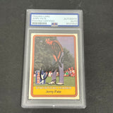 1981 Donruss Golf Statistical Leader Jerry Pate Signed Card PSA/DNA Slabbed AUTO Golf