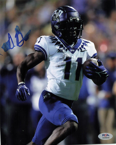 Derius Davis signed 8x10 photo PSA/DNA Autographed TCU