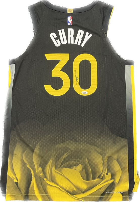 Stephen Curry signed jersey PSA/DNA Golden State Warriors Autographed