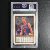 1990 Skybox #52 Steve Kerr Signed Card PSA Slabbed Auto 10 Cavs