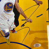 Stephen Curry signed 11x14 photo PSA/DNA Golden State Warriors Autographed