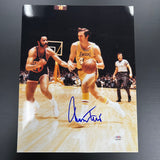 Jerry West signed 11x14 photo PSA/DNA Los Angeles Lakers Autographed