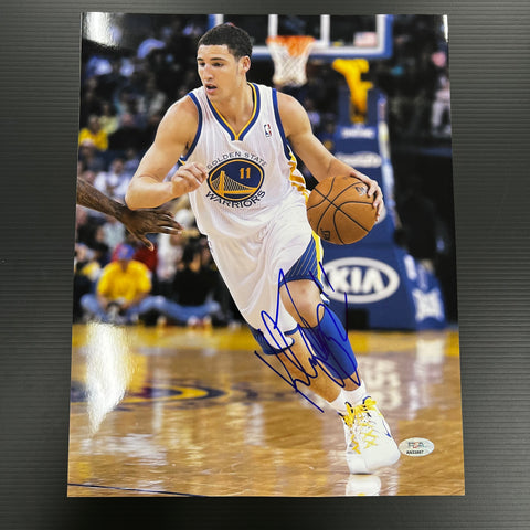 Klay Thompson signed 11x14 photo PSA/DNA Golden State Warriors Autographed