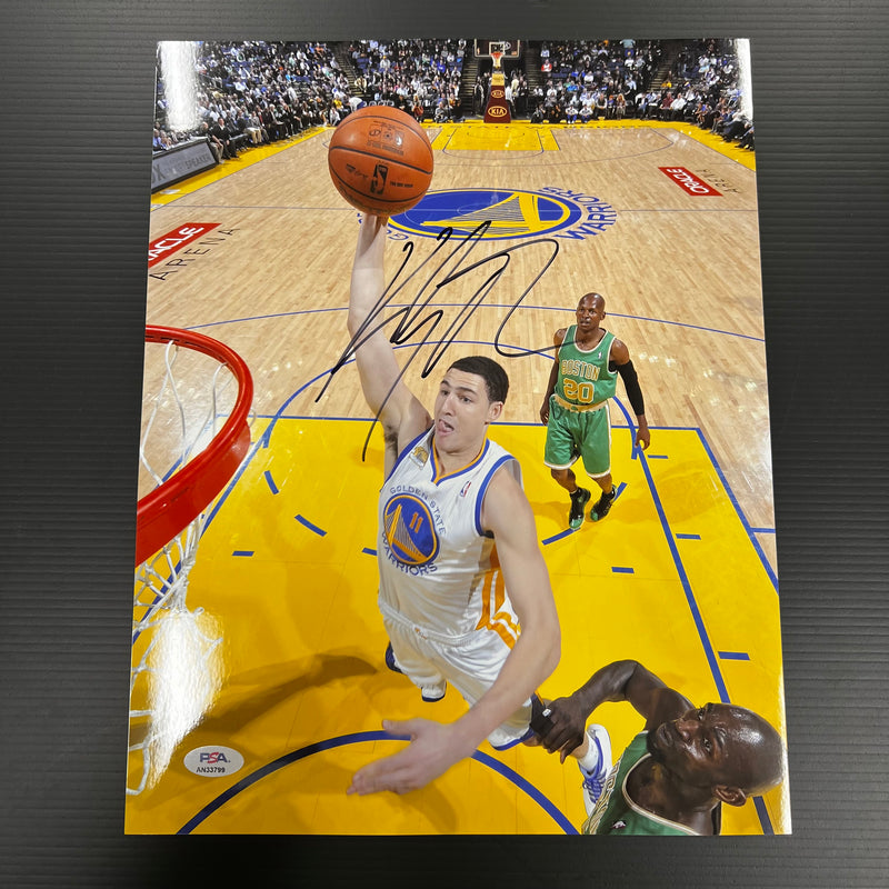 Klay Thompson signed 11x14 photo PSA/DNA Golden State Warriors Autographed