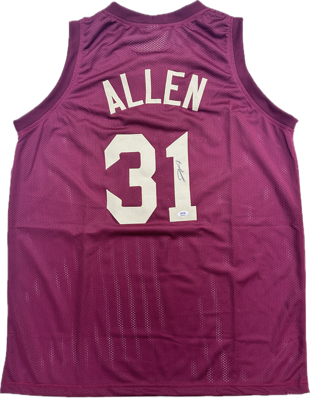 Jarrett Allen signed jersey PSA/DNA Cleveland Cavaliers Autographed